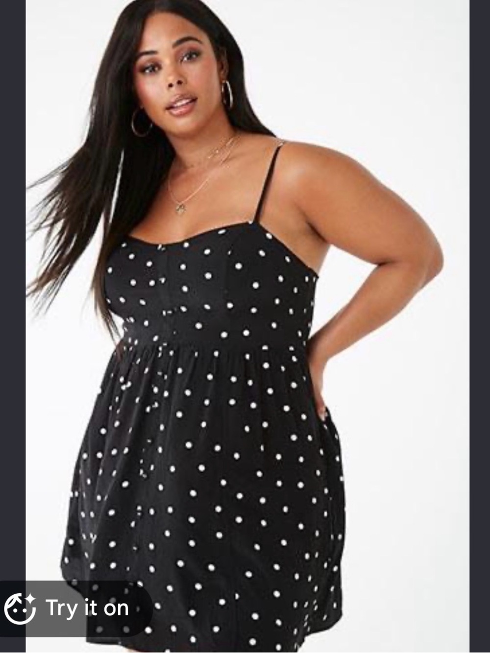 Black Polka Dot Dress